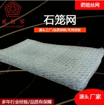 石笼网热镀锌石笼网箱雷诺护垫河堤护坡固滨笼防洪铅丝格宾石笼网1平米