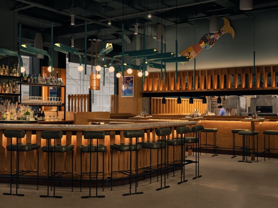 Hav & Mar餐厅,纽约 / Atelier Zébulon Perron
