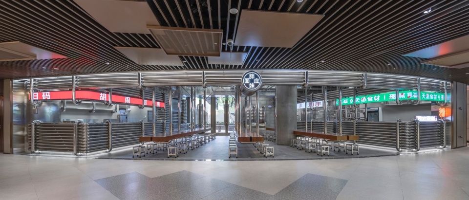 胖妹面庄中关村大融城店,北京 / 空间站建筑师事务所