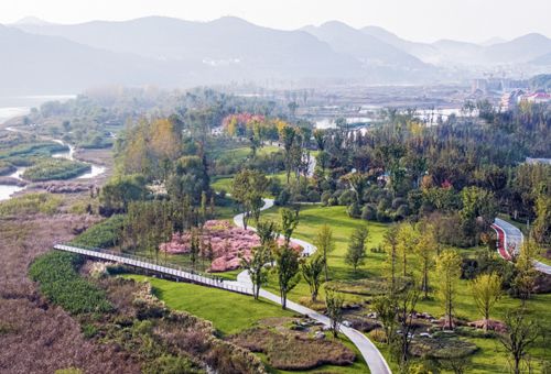 四川南部水城禹迹岛公园，四川/景观