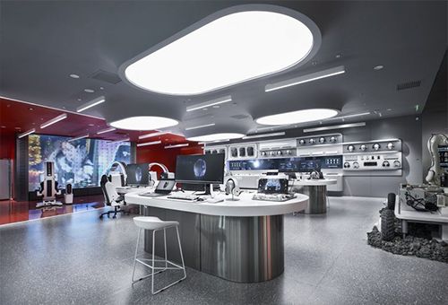 Alienware（外星人）三里屯店，北京/室内设计