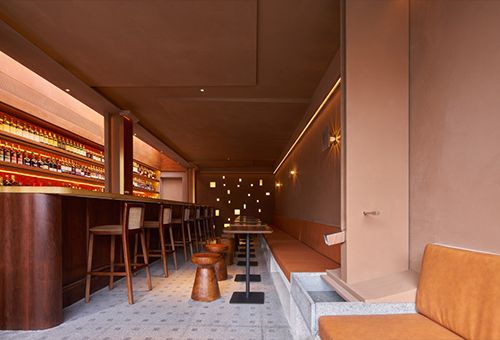 La cour酒吧&咖啡厅，上海/室内