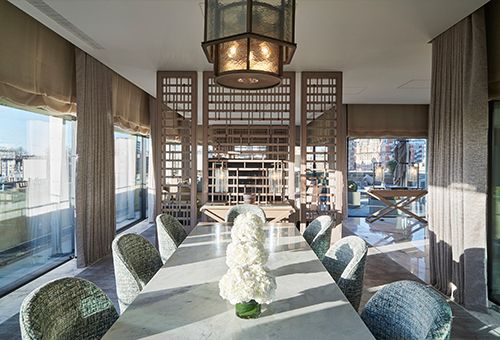 柏凯丽酒店 月牙亭套房，伦敦/室内设计