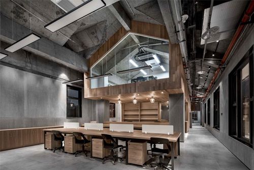 中山路共享办公空间，重庆 /室内