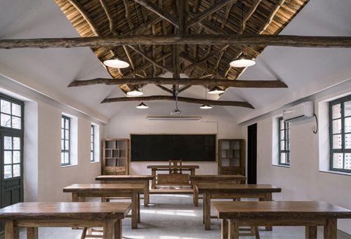 威海里口山下的拾贰间美学堂与琴舍，山东/建筑
