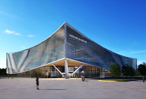 南通滨海园区规划展示馆，南通/建筑设计
