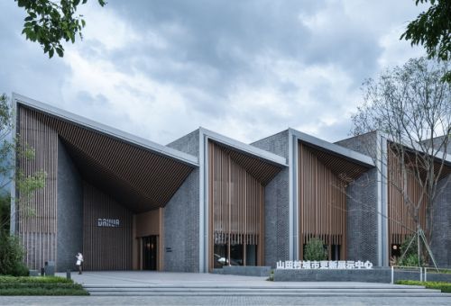 大华广州山田村城市更新展示中心，广东/建筑
