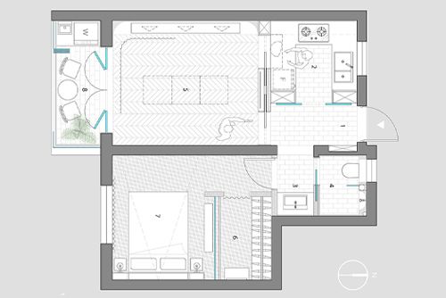 “老破小”改造，上海/室内