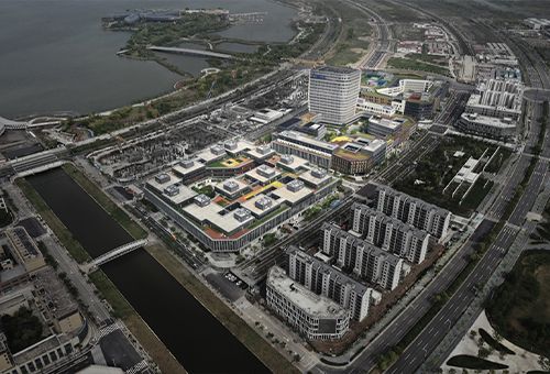上海临港港城广场，上海/建筑