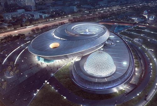 上海天文馆（科技馆分馆），上海/建筑设计