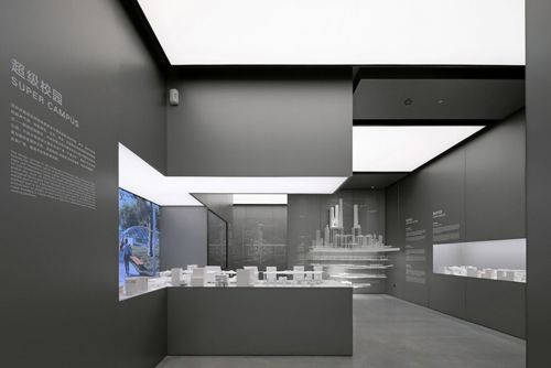 深圳湾超级总部基地城市展厅改造设计，深圳/室内