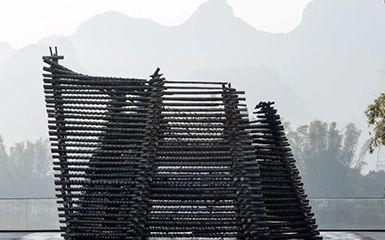 爆竹塔 | 2024糖舍艺文祭核心燃烧装置，广西/建筑