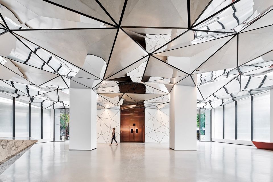 The Parinee I Tower大堂室内设计，印度 / Studio Symbiosis