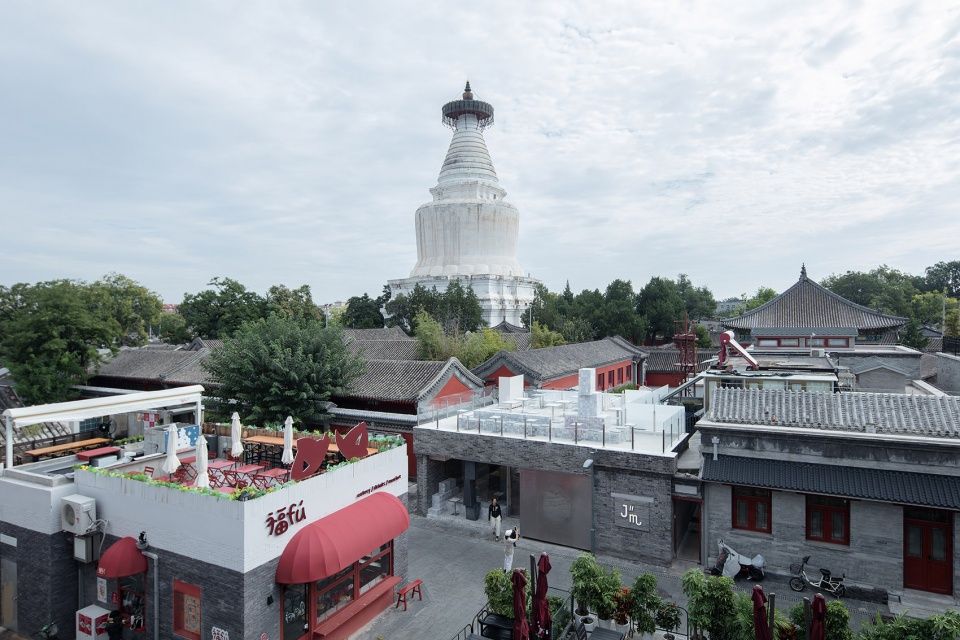 JM Cafe 白塔寺店，北京 / B.L.U.E.建筑设计事务所