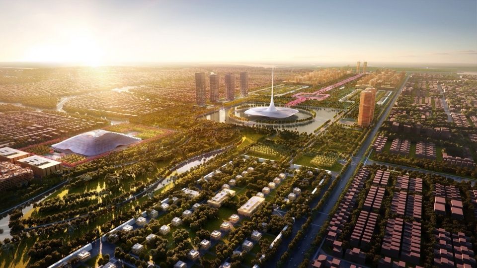 阿马拉瓦蒂总体规划，印度 / Foster + Partners