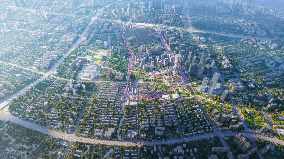 真如之心 － Foster + Partners上海西站及周边区域城市设计方案公布