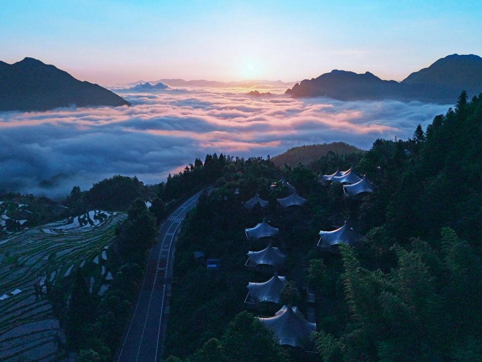 归野营火·云和梯田云海营地，丽水 / 杭州大开建筑设计有限公司