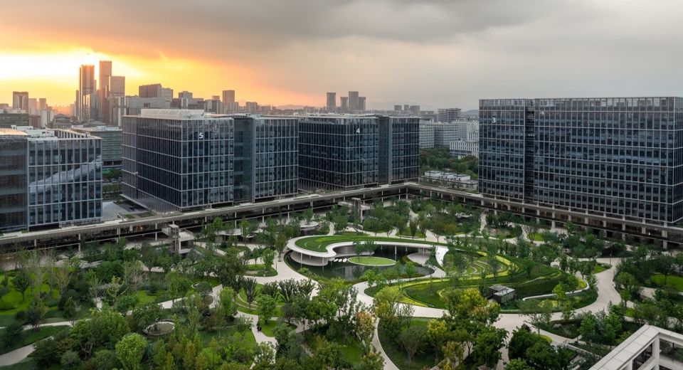 阿里巴巴西溪园区C区景观设计，杭州 / ASPECT Studios