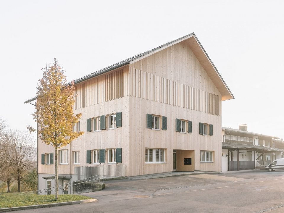 Langen Bei Bregenz社区中心，奥地利 / MWArchitekten