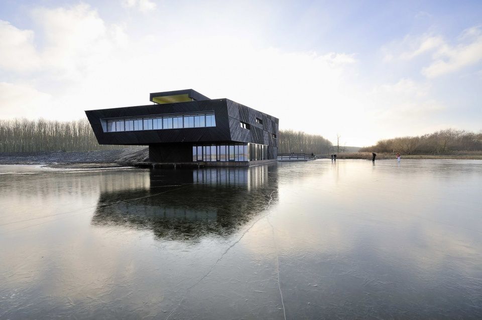 De Oostvaarders自然体验中心，荷兰 / Woonwerk architecten