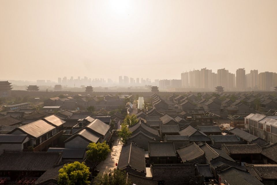 大同古城东南邑丝路塔 / 象界设计机构