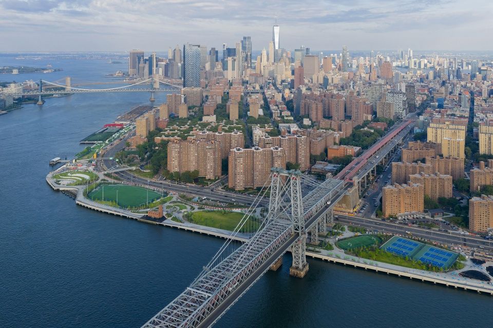曼哈顿东岸海岸防洪建设项目，纽约 / BIG