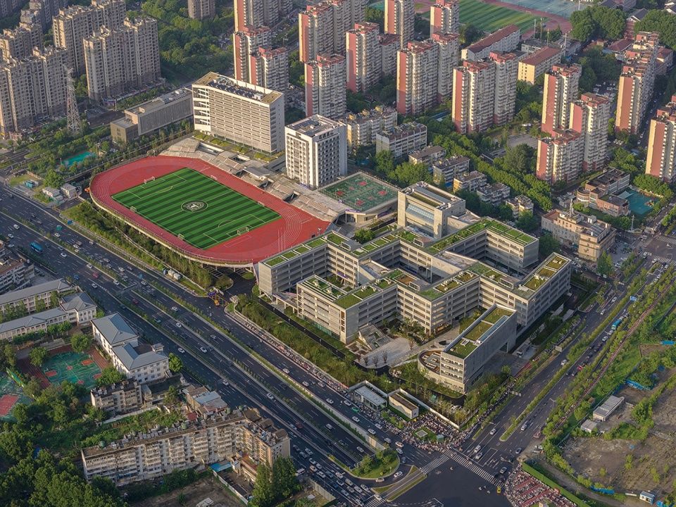 南京师范大学附属中学晓庄校区图书馆，江苏南京 / 非常建筑