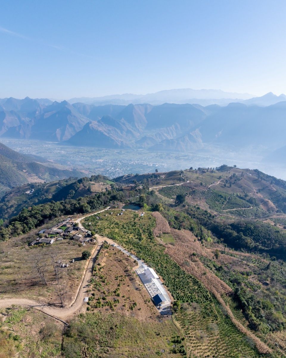 云南保山田田庄园咖啡晒场 / 边缘计划建筑工作室