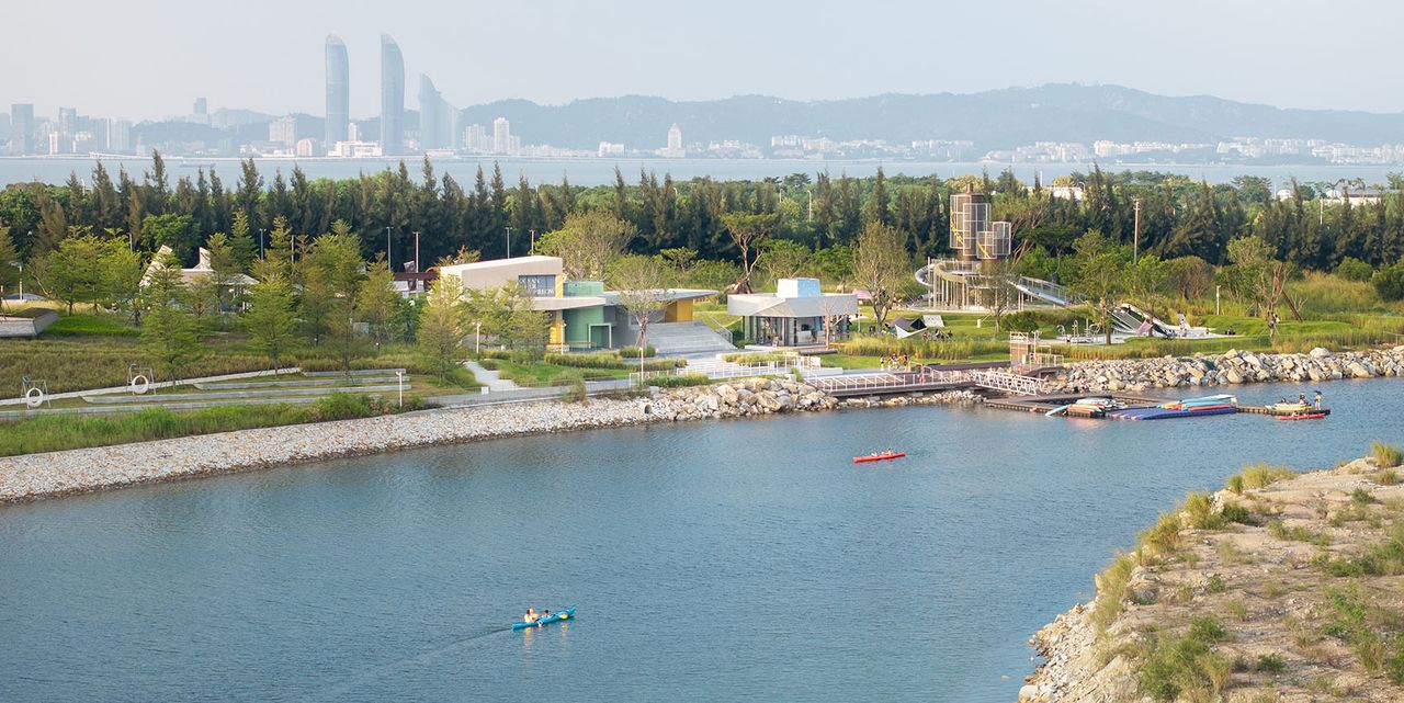 双鱼岛咏气演化所实验性水上运动配套建筑，漳州 / 深圳市十间设计咨询有限公司