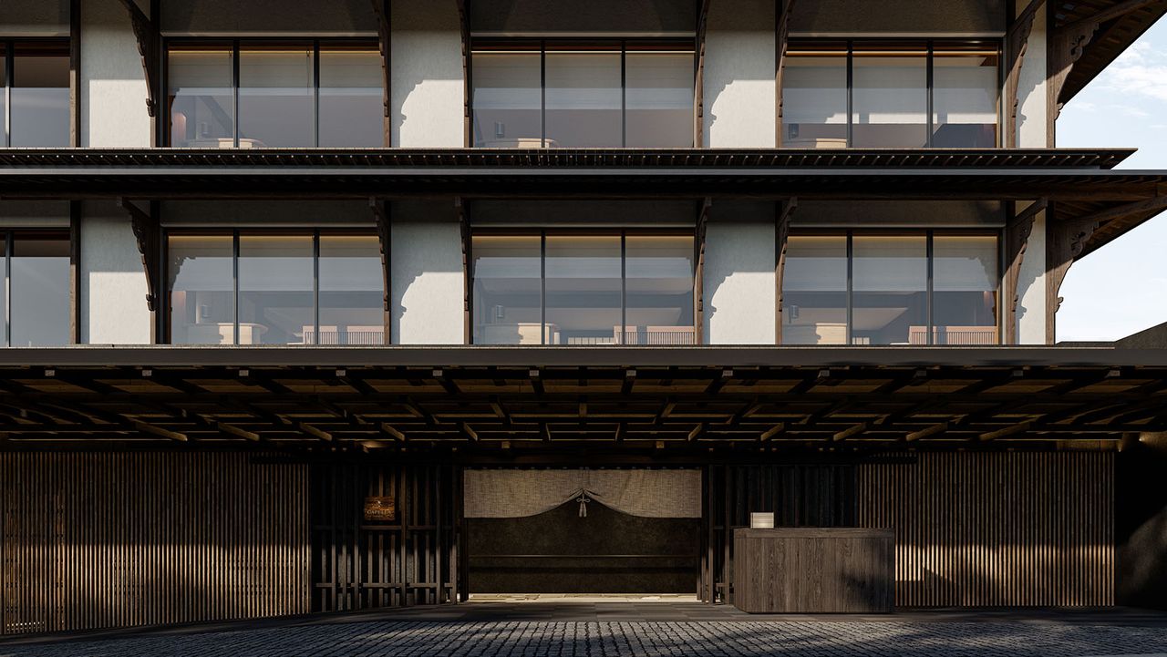 京都嘉佩乐酒店，日本 / 隈研吾建筑都市设计事务所 + Brewin Design Office
