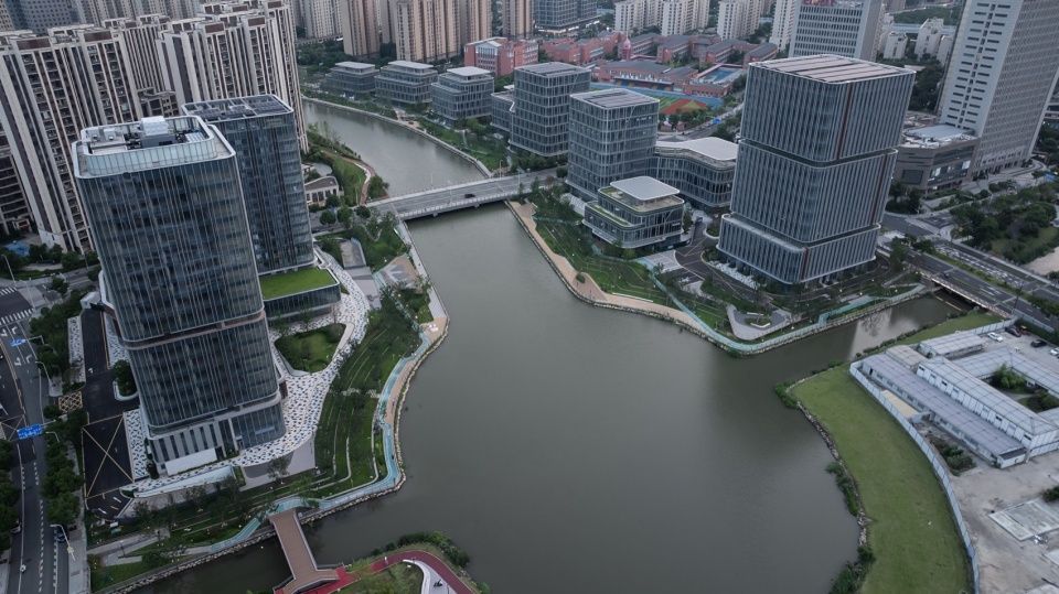 大东江软件谷滨河公共空间再生，宁波 / 易莫兰迪生态景观设计