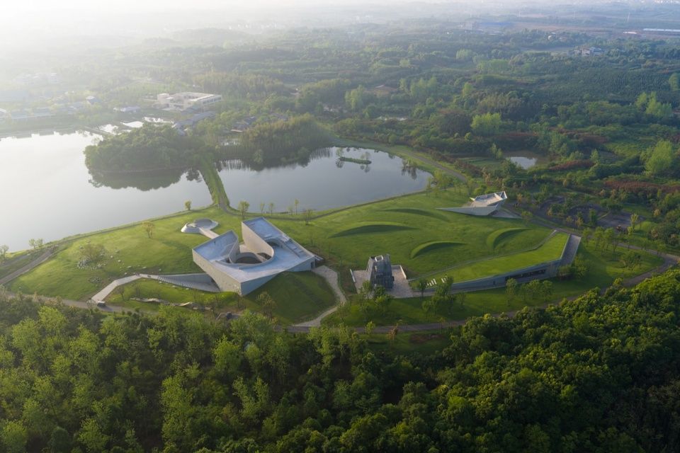 梓美术馆文化建筑群，湖北咸宁 / BUZZ建筑设计事务所